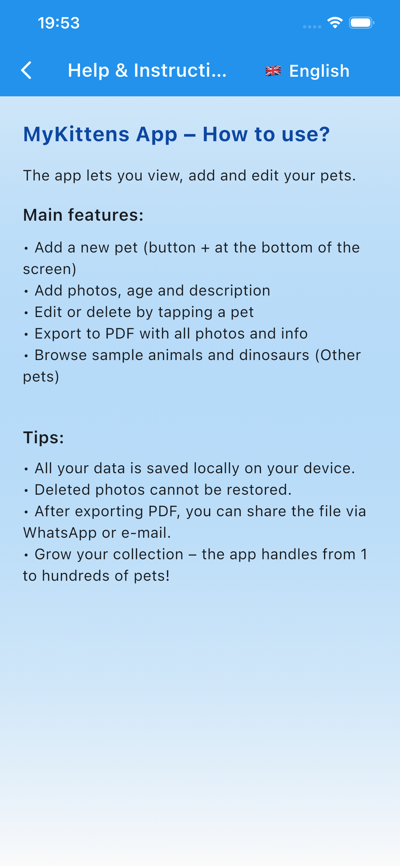 MyPetsGallery screenshot 8